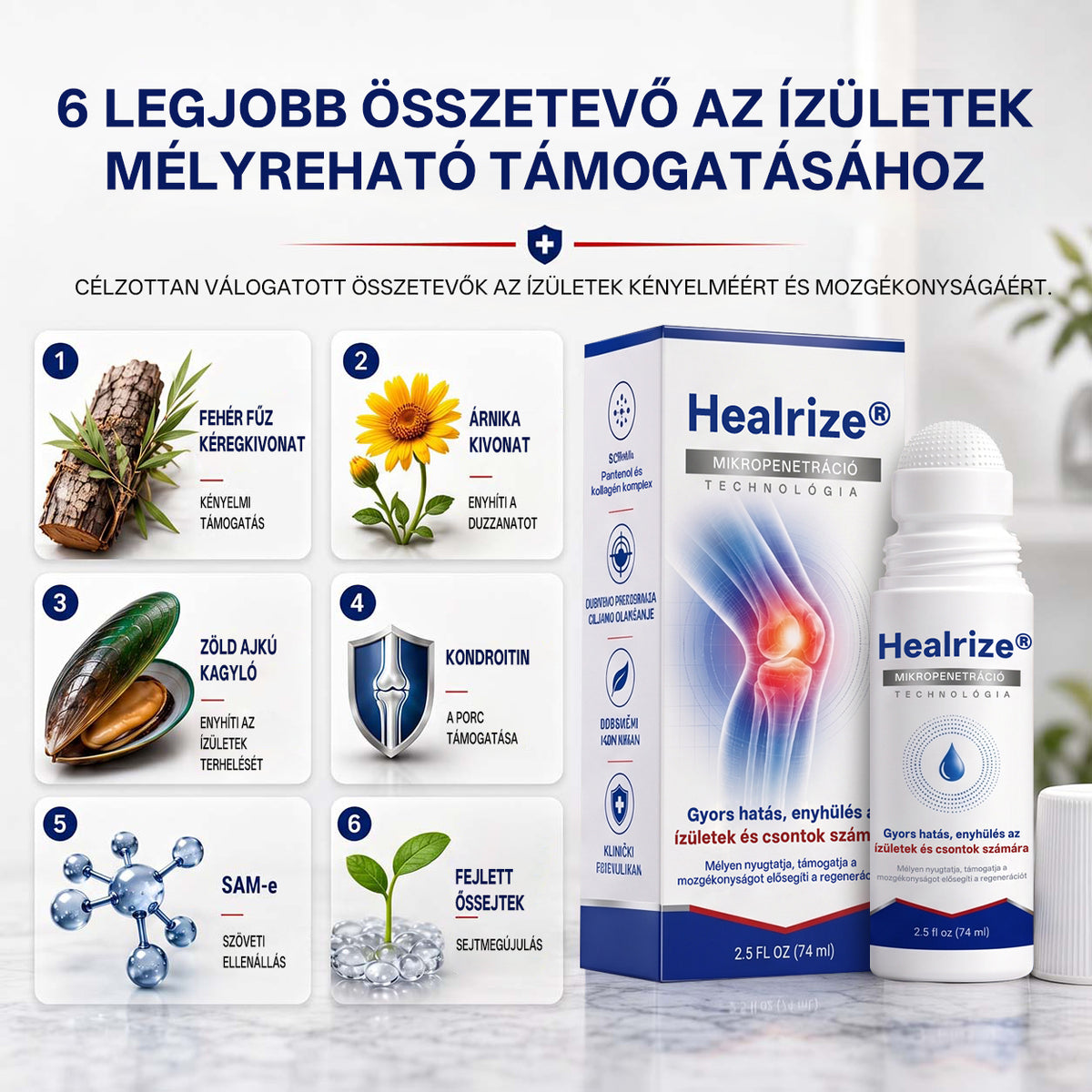 Healrize® 💠 0,05 mm-es mikrotűs roller | Precíz és egyszerű otthoni bőrápolás ❤️
