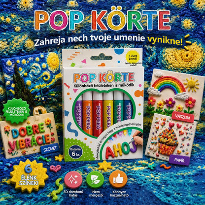 Billhol® 3D domborműves toll – változtassa a lapos rajzokat tapintható 3D művészetté🌊
