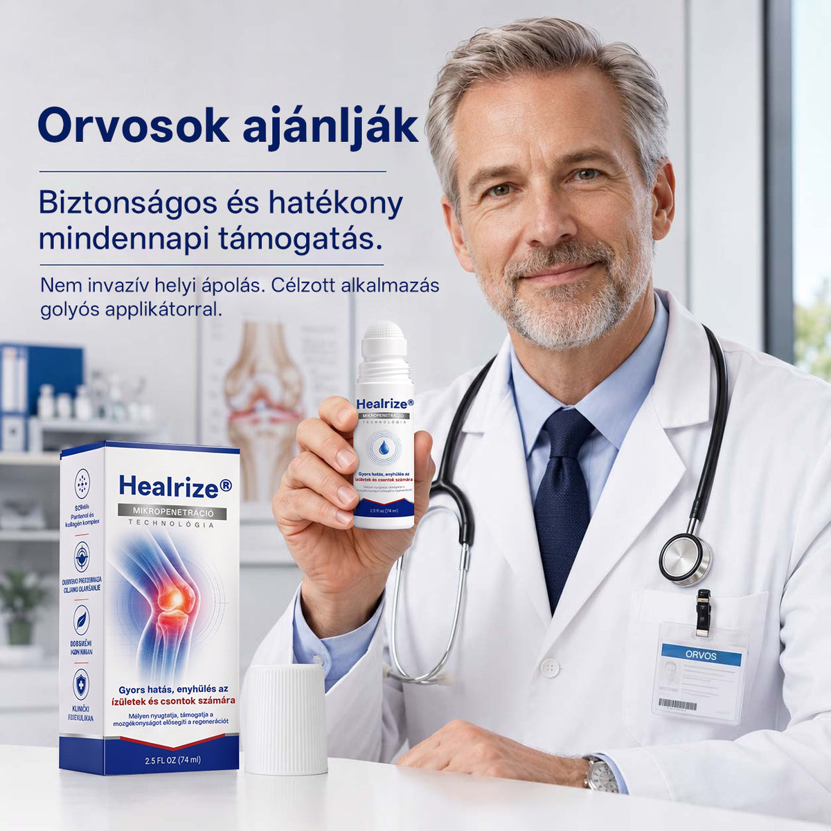 Healrize® 💠 0,05 mm-es mikrotűs roller | Precíz és egyszerű otthoni bőrápolás ❤️