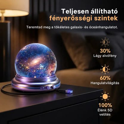 Billhol® ✨ Új generációs intelligens éjszakai fényprojektor – Dinamikus 5D holografikus látvány HD-minőségben🌺
