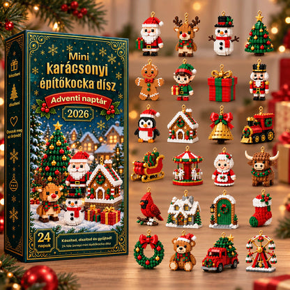 Billhol®✨ KARÁCSONYI KÜLÖNLEGESSÉG | 24 napos mini Squishy adventi naptár – minden nap egy aranyos meglepetéssel 🐮🐮