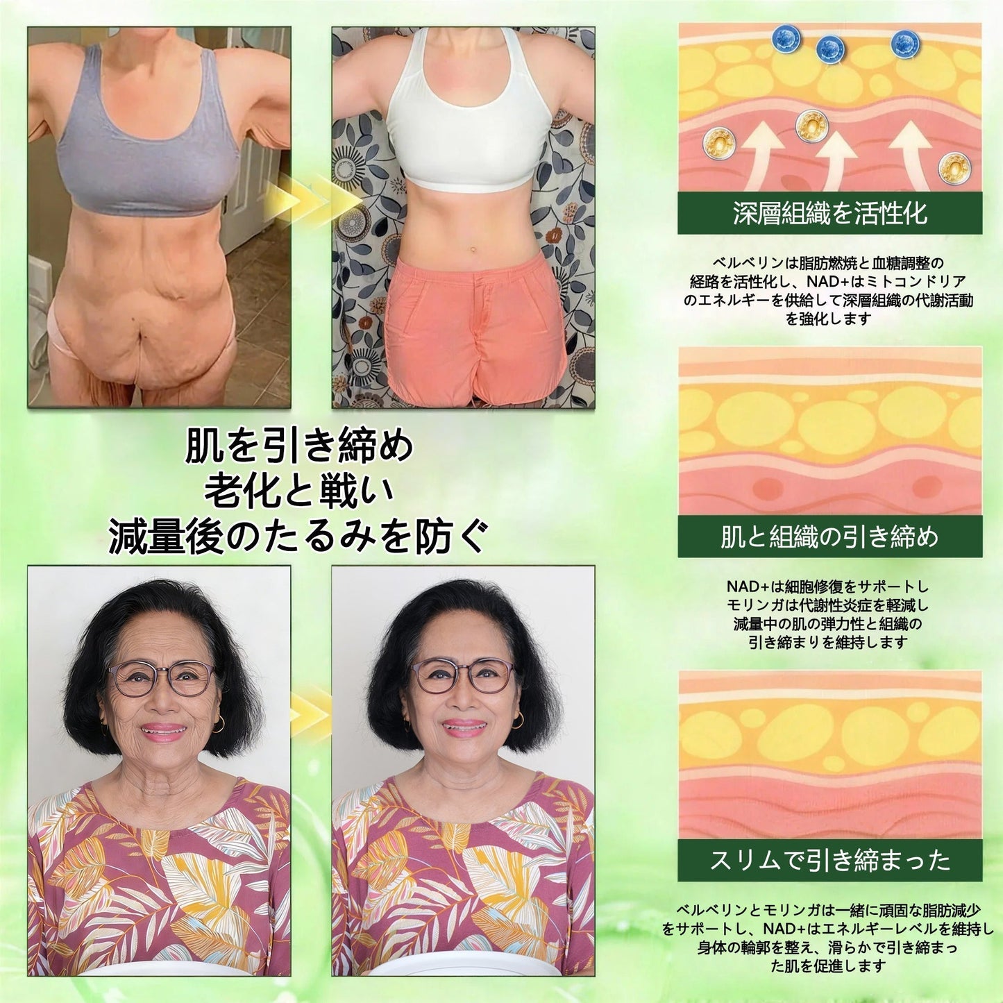 Slim Latte®＆NAD+ 8-in-1 ナノ強化フォーミュラ【アップグレード版】内臓脂肪 / 肥満 / 糖尿病 / 睡眠時無呼吸 / 関節ケア / 肌のたるみ 集中サポート-🍎