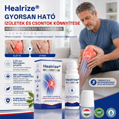 Healrize® 💠 0,05 mm-es mikrotűs roller | Precíz és egyszerű otthoni bőrápolás 🏃‍♀️