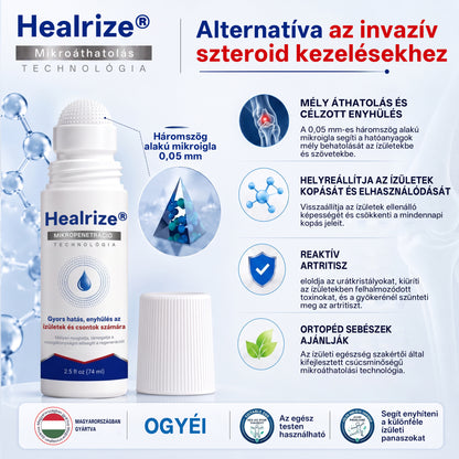 Healrize® 💠 0,05 mm-es mikrotűs roller | Precíz és egyszerű otthoni bőrápolás ❤️