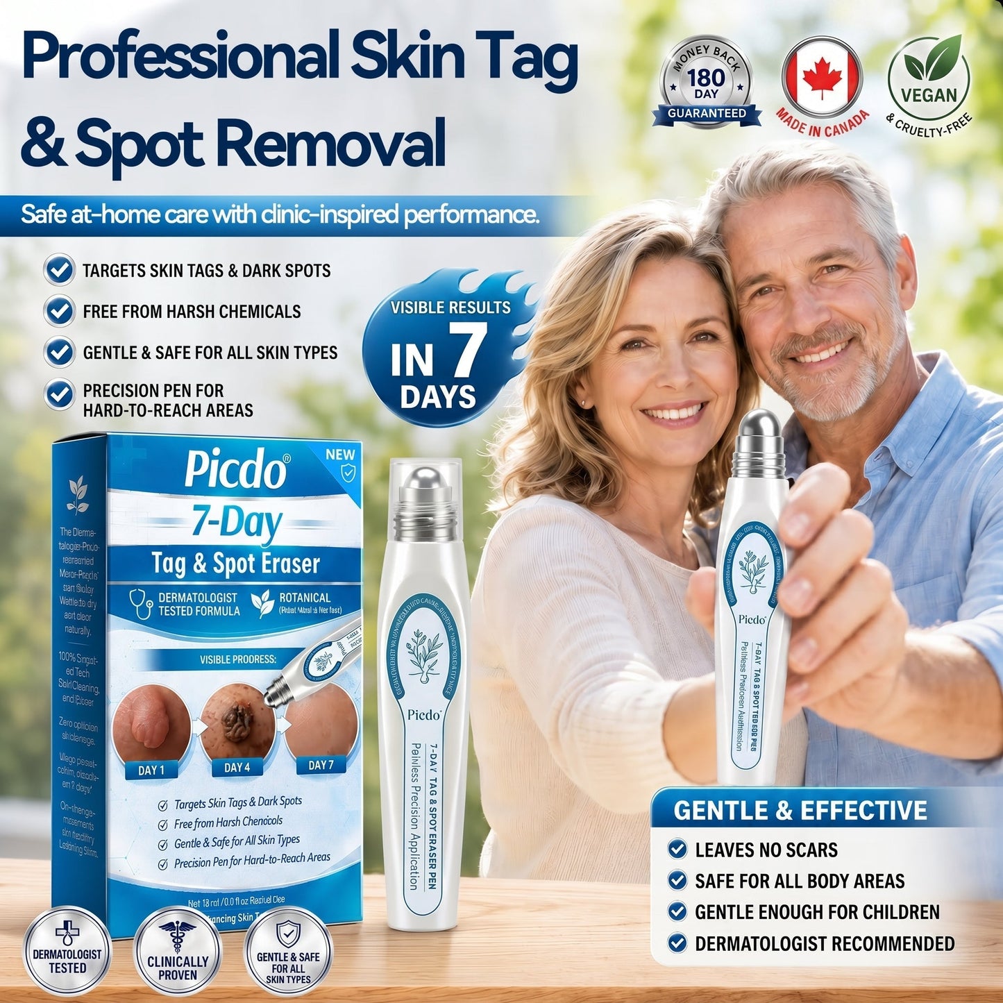 𝐏i𝐜𝐝o®🩹7-𝐷𝑎𝑦 𝗧𝐚𝐠 & 𝗦𝗽𝐨𝐭 𝐄𝐫𝒂𝒔𝒆𝒓(Zero Pain, Zero 𝐒𝐜𝐚𝒓𝒔 Rollerball)💥